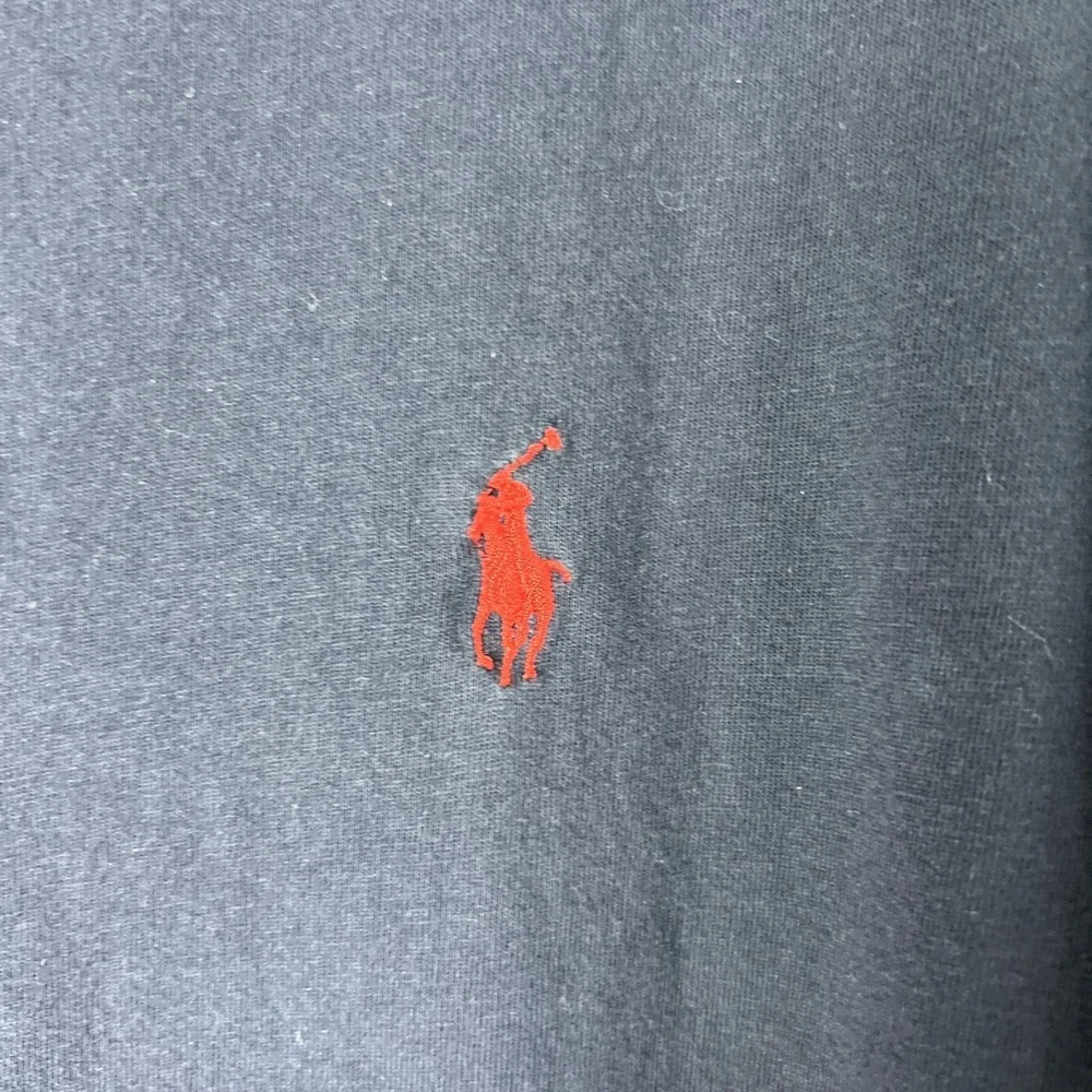 Ralph Lauren Mens Tee Shirt Size XL 100% Cotton Red Pony‎ Dark Blue A20